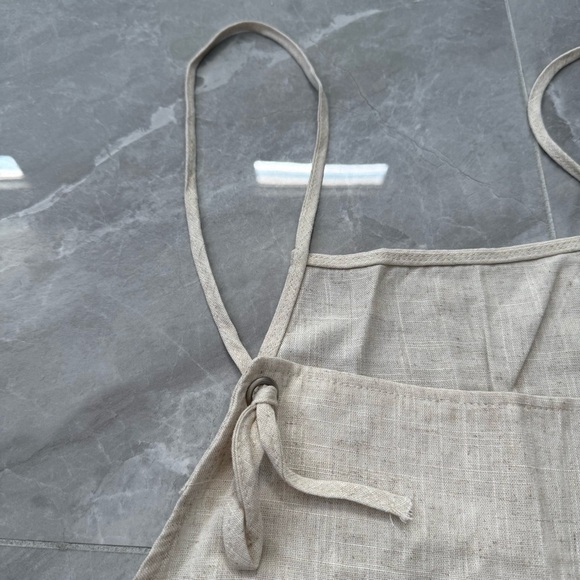 Women’s HYFVE Linen Blend Spaghetti Strap Sleeveless Jumpsuit Pants Size Small - Picture 4 of 15